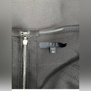 IRIS , WHITE NEW DRESS